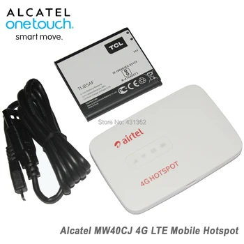 Vairumtirdzniecības Oriģināls Atbloķēt 150Mbps Alcatel MW40 MW40CJ Portatīvo 4G LTE, WiFi Hotspot