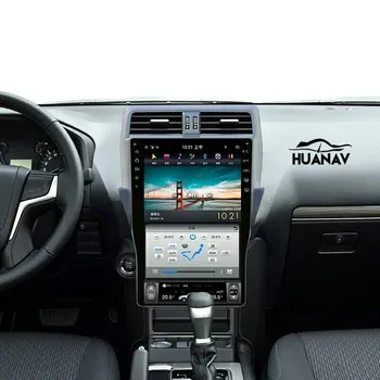 Vakariņas Tesla stila Automašīnas GPS Navigācijas Vienības Vadītājs Android6.0 Auto DVD atskaņotājs, GPS navigācijas TOYOTA Land Cruiser Prado 150 2018
