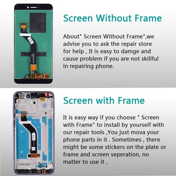 Vancca 5.2 collu LCD Displeju, Lai Huawei P9 Lite 2017 Touch Screen Digitizer Montāža huawei P8 Lite 2017 rāmis Ar Instrumentu