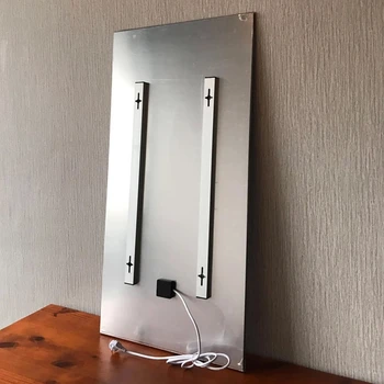 Vannas istabā spoguli ar apsildi, spogulis mājas un viesnīcas elektriskais sildītājs