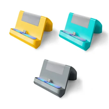 VAORLO Universālo USB Type-C Uzlādes Statīvs Nintendo Slēdzis Lite Doks Konsoles Uzlādes Bāzes Mini Turētājs Lādētājs