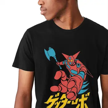 Vasaras Japāna Super Vaislas Robo T Krekls Vīriešiem Jaunu Pielāgotu Organiskās Kokvilnas t-veida Krekls, S-6XL