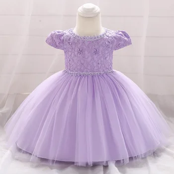 Vasaras Princese Baby Meitenes Kleita kristībām, ziemassvētkiem, Kāzām Gājienā Toddler Meitene Apģērbs savirmot Zīdaiņu Puse Kleitas meitenēm kleita