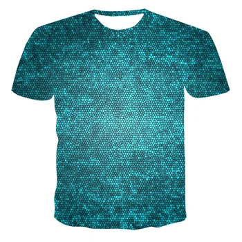 Vasaras T-Kreklu apdruka Vīriešu Sieviešu 2020. gadam, Modes Izšūšanas 3D T-Kreklu apdruka Īsām Piedurknēm Retro Glezna Iespiests T-Krekls Vīriešiem