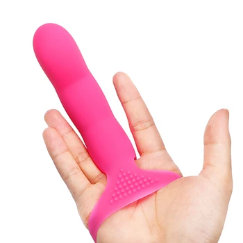 VATINE G-spot Siksnu 7 Ātrumi Pirkstu Vibrators no Silikona Klitora Stimulators Seksa Rotaļlietas Sievietēm