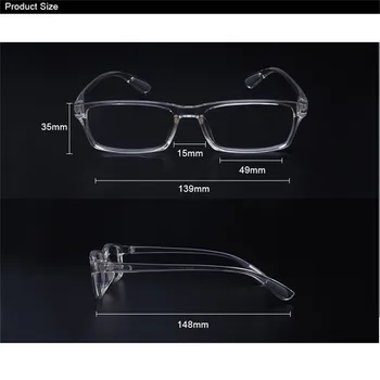 Vazrobe 9g Pārredzamu Brilles Vīrieši Sievietes TR90 Rāmji, Brilles Vīrietis Sieviete Recepte Briļļu Optisko Skaidrs, Objektīvs Nerd Punktiem