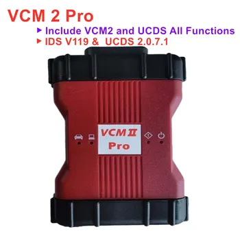 VCM 2 Pro ietver VCM 2 un UCDS Visas funkcijas VCM2 ID V119 un UCDS V2.0.7.1 Ford Diagnostikas Rīks