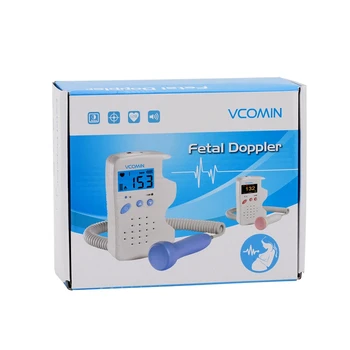 Vcomin Augļa Doplera roku turēt Kabatā pārnēsājama skaņas Bērnu sirds grūtniecības Ultraskaņas augļa doplera Detektoru mašīna monitoru noma