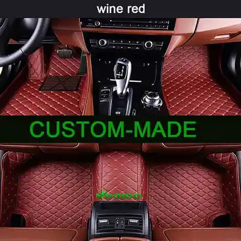 Veeleo 6 Krāsas Automašīnas Grīdas Paklāji Benz E Klases Sedana W213 - 2016-2020 Pilns Komplekts Visiem Laika apstākļiem Ūdensizturīgs Auto Paklāji 3D Paklāji, Starplikas
