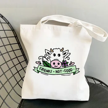 Vegan iepirkumu grozs kokvilnas pārtikas audekls pircējs pircējs, eco bag bolsas reutilizables ecobag reciclaje shoping cabas