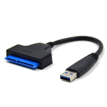 Veicināšanas--USB 3.0 SATA Adaptera Kabelis 2,5 collu SSD/HDD Diskus - SATA USB 3.0 Ārējais Pārveidotājs un Kabelis,USB 3.0 - SA