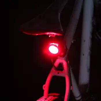 Velosipēda Priekšējo lukturu 3 Režīmi USB Lādējamu Drošības Brīdinājuma Gaismas Bike Velosipēdu Atpakaļ, Gaisma, Aksesuāri, Velosipēdu Piederumi