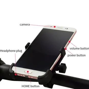 Velosipēds Tālruņa Turētājs Velosipēdu Mobilo Mobilais Turētājs Motociklu Suporte Celular iPhone Samsung Xiaomi Gsm Houder Fiets