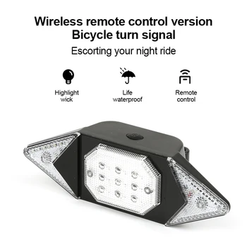 Velosipēds Velosipēdu Gaismas USB Uzlādējams LED Set Kalnu Cikla Priekšējo Aizmugurējo Lukturu Lampas Lukturīti, Velosipēdu Velosipēdu LED Pagrieziena gaismas