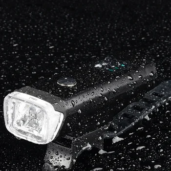 Velosipēdu Priekšējie Gaismas Komplekts USB Uzlādējams LED Gaismas Lukturu Velosipēdu Lampu Velosipēdu Flash Gaismas, Velosipēdu Piederumi Smart Indukcijas