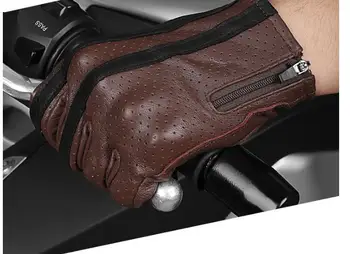 VEMAR Vintage Ādas Motociklu Sacīkšu Cimdu Guantes Moto Luvas Pilnu Pirkstu Motokrosa MTB Riteņbraucējs Touchscreen Cimdi Cimdu Bruņinieks