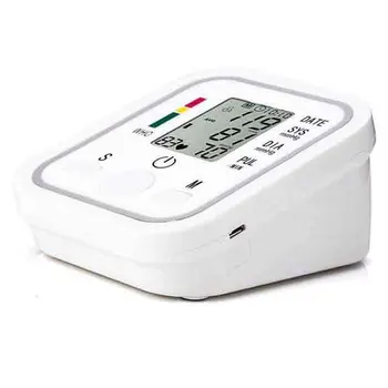 Veselības Aprūpes Automātiska Digitālā augšdelma BP Asins Spiediena Mērītājs Monitors Sirdsdarbības Ātrums Pulss Kamertonis Sphygmomanometer mašīna