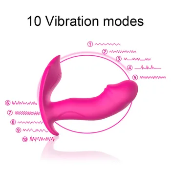 Vibratori Sievietēm Valkājamas Dildo Vibrators Sievietes Masturbator G Spot Klitora Stimulators ar Bezvadu Tālvadības Pieaugušo Seksa rotaļlietas
