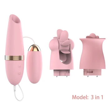 Vibrējošais Ola Iesūkšanas Orālo Seksu Mēles Laiza Clit Sieviešu Rotaļlietas Vagīnas Stimulators Dubultā Vibrators Pāriem Erotiska produkti