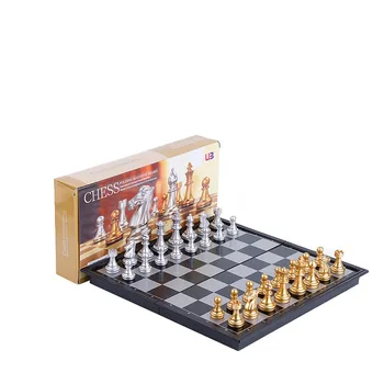 Viduslaiku Šaha Komplekts Ar Augstas Kvalitātes Salokāms Galdiņš 32 Šaha Figūras, Magnētiskā Galda Spēle Chess Attēls Komplekti Galda Spēles Dāvana