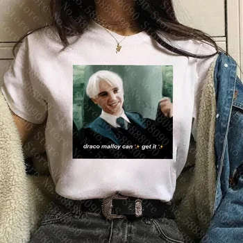 Viena Veikti Garīgi Iepazīšanās Draco Malfoy Tumblr Sieviešu T Krekls Tee Top Gadījuma Jauno Vasaras Smieklīgi Krekls Sieviešu Vintage Apģērbi