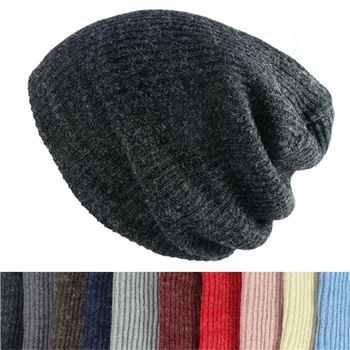 Vienkārši trušu kažokādas cepure, cepure, sieviešu ziemas aukstumā silti smaguma ūdenskritums cepure adīta cepure