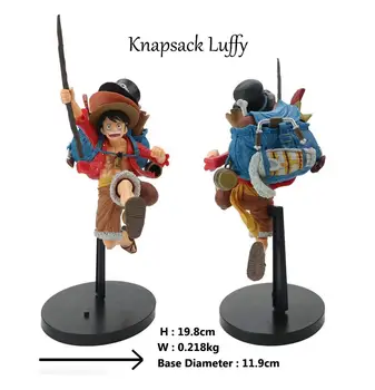Viens Gabals, Luffy Ace Sabot Darbības Rādītāji Rotaļlietas Japānas Anime Kolekcionējamus Figūriņas PVC Modeļa Rotaļlietu Anime Cienītājs 19cm Statuetes