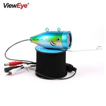 ViewEye Viena Zemūdens Zvejas Fotokameru Piederumi 7 collu Fish Finder 12 LED IS Infrasarkanās Lampas Vai Spilgti Balts LED