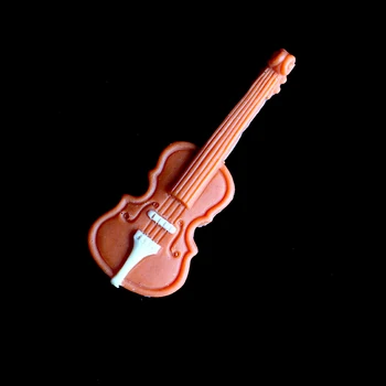 Vijole Formas Pomādes Silikona Pelējuma Kūka Dekorēšanas Instrumentiem Amatniecības Sveķi, Māla Ziepes Roku darbs Šokolādes Konfektes Pelējuma