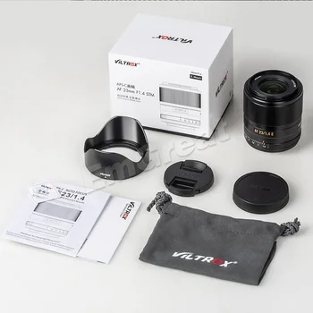 VILTROX 23mm F1.4 Auto Fokusu E-Mount Objektīvu APS-C Kompakts Liela Diafragmas atvēruma Objektīvs Sony Kamera A7 A9 A7R A7S A6000 A6300 A6600
