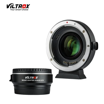 Viltrox EF-EOS M2 II M Fokusa Reduktoru Pastiprinātājs Objektīva Adapteris Auto Fokusu 0.71 x Canon EOS M Kamera EF Mount Objektīvu Adapteri Viltrox