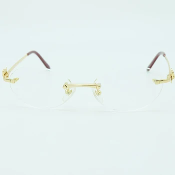 Vintage Brilles Sievietēm Metāla Skaidrs, Bez Apmales Optiskās Brilles Rāmis Kārters Sieviešu Brilles Dizaineru Zīmolu Vīriešu Aksesuāri