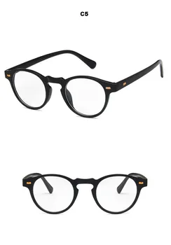 Vintage Kārta Skaidrs, Brilles Sievietēm Pārredzamu Lēcu Brilles Rāmis Dāmas Optiskās Brilles Rāmis Vīriešu Unisex Dāvanu 2019