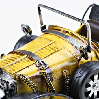 Vintage Roku Darbs Klasisko Auto Modelis Rotājumi Dzelzs Amatniecības Transportlīdzekļa Figūriņas Retro Auto Miniatūras Bāra Mēbeles, Bērnu Rotaļlietas, Dāvanas
