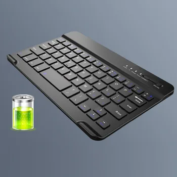 Vococal Mini Tastatūru, Ultra-Slim Pārnēsājamie Bluetooth Bezvadu Darbvirsma Tastatūras Taustiņu Valdes iPad, Android vai iOS, Windows Klēpjdatoru, Planšetdatoru