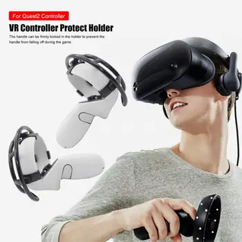 VR Piederumi Oculus Quest 2 VR Austiņas Kontrolieris Anti-fall Aizsardzības Vāka Rokturi, Buferi Fiksāžas Par Oculus Quest2