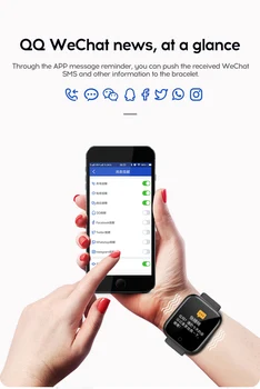 VS B57 B58 Smart Skatīties Y68 Fitnesa Rokassprādze darbības tracker sirds ritma monitors asinsspiediens Bluetooth skatīties uz ios Android