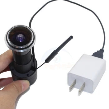 Vsightcam Uzlabot DC5V Mini Peephole Wifi Durvju IP Kameras Bezvadu Smart Home Security HD 1080P Platleņķa Objektīvs Web Kameras P2P Onvif