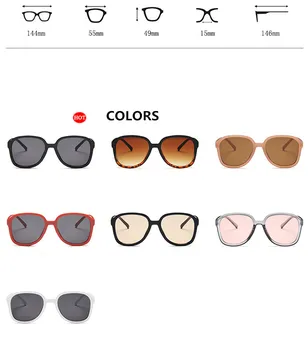 VWKTUUN Vintage Sieviešu Saulesbrilles Vīriešiem Laukumā Toņos Braukšanas Saulesbrilles, Brilles UV400 Lielgabarīta Brilles
