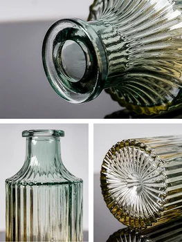 Vāzes Ziediem Ziemeļvalstu Apdares Mājās Pārredzamu Hidroponiskas Stikla Vāze Home Decoration Accessories Dzīves Telpu Dekorēšana