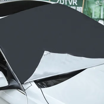 Vējstiklu Sniega sega, Ledus Noņemšanas Tīrītājs apăērbs sejas aizsargs Aizsargs Visos Laika apstākļos Ziemas Vasaras Auto Saules Ēnā Auto