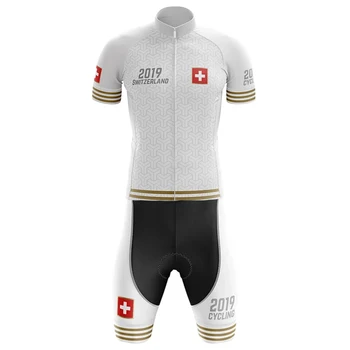 Vīrieši ar lāzeru griezti Šveice īsām piedurknēm riteņbraukšana skinsuit velosipēdu jumpsuit Triatlona tērpi 20D gel pad ķermeņa kostīmi