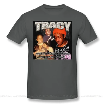 Vīrieši Gotikas mākslas T-Krekli Smieklīgi Apaļu Kakla Topi Lil Tracy es Palaist To uz Augšu Izraisīt es esmu, kas Tiek Chased Tīras Kokvilnas t-veida Funny Harajuku tShirt