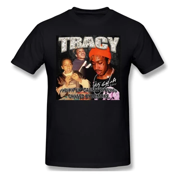 Vīrieši Gotikas mākslas T-Krekli Smieklīgi Apaļu Kakla Topi Lil Tracy es Palaist To uz Augšu Izraisīt es esmu, kas Tiek Chased Tīras Kokvilnas t-veida Funny Harajuku tShirt