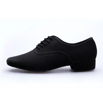Vīrieši mūsdienu deju kurpes, Fitnesa balli sporta apavi Oxford vīriešiem, kvadrātveida deju balles GB deju kurpes audekls vīriešu apavi no 46. izmēra