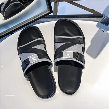 Vīriešiem kurpes Ierašanās Vasaras Vīriešiem Flip Flops Augstas Kvalitātes Pludmales Sandales Anti-slip Zapatos Hombre Ikdienas Apavi Vairumtirdzniecības 43