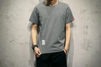 Vīriešu dg icro-Bumba Lielāku Izmēru Īsām Piedurknēm T-kreklu apdruka Vīriešu Apģērbs Studentu korejas Tīrā Japāņu Atpūtas Apakšā Krekls Jūra
