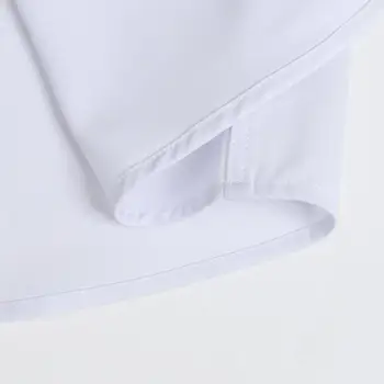Vīriešu Ikdienas Stiept Īsām Piedurknēm Kleita Krekli Kabatas mazāk Design Standard-fit Formālas Biznesa Darbā Biroja Stabilu Krekls