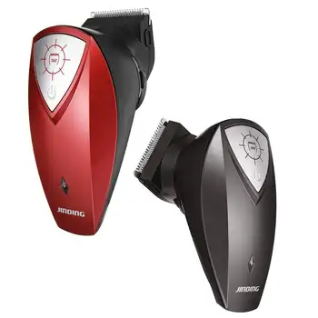 Vīriešu Matu Trimmeri Elektriskie USB Uzlādes 360° Rotācijas Hair Clipper ar 4 Ierobežojumu Griešanas ķemmes Bārdu Frizētava/Razor Skuveklis