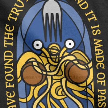Vīriešu Pastafarian T Krekls, kas Peld Spageti Monsterism Pastafarianism MFV Reliģija Baznīcas Apģērbu Smieklīgi Tee Kreklu Dāvana T-Krekls